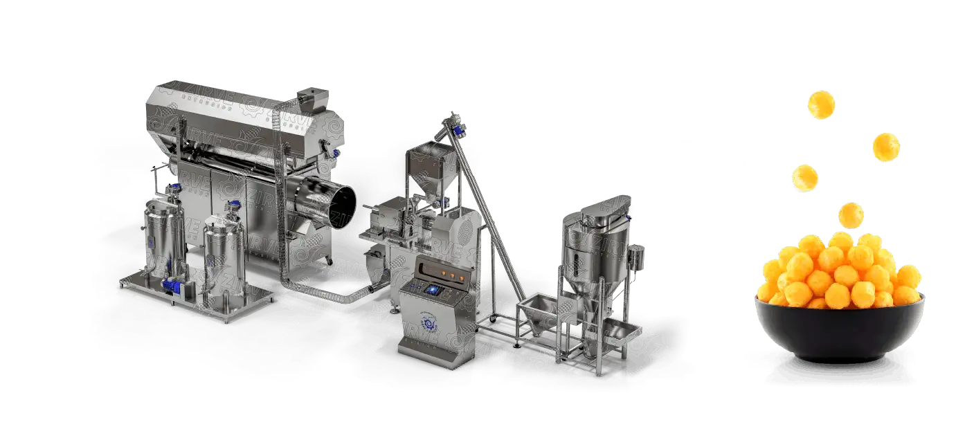 CORN CHIPS PRODUCTION LINE LC200-S